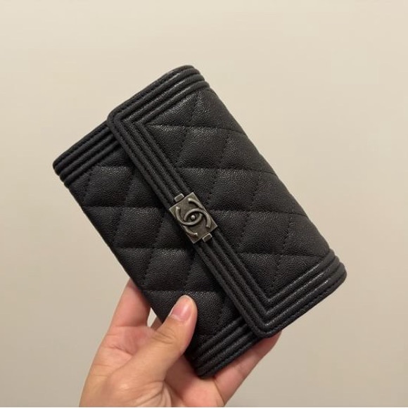 Sold - Boy Chanel Medium Wallet - Picture 12 of 15
